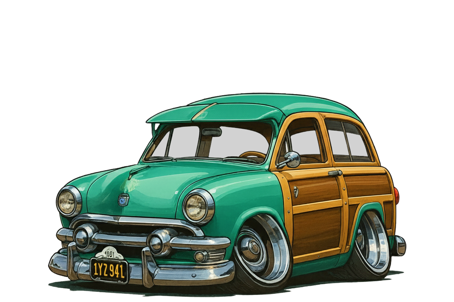 1Y2941 (CA) T-Shirt - Tropical Woodie
