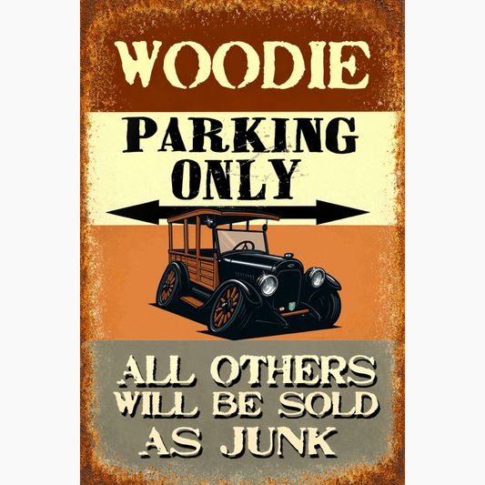 200001 (XX) Sign - Woodie Parking Only II
