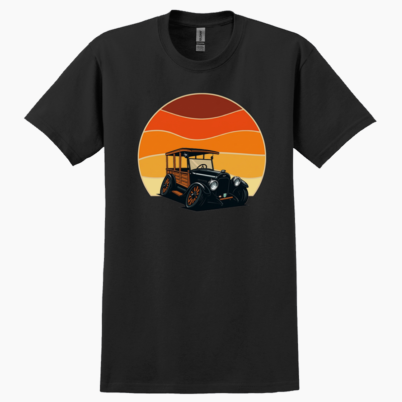 200001 (XX) T-Shirt - Woodie Sunrise