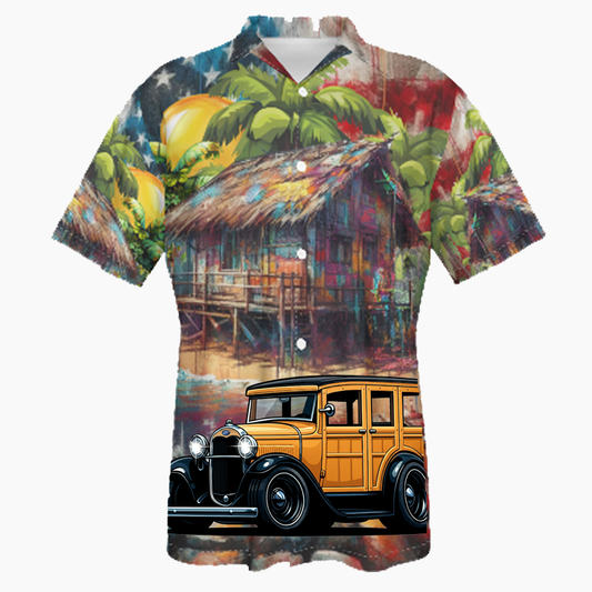 200002 (XX) Hawaiian Shirt - Patriotic