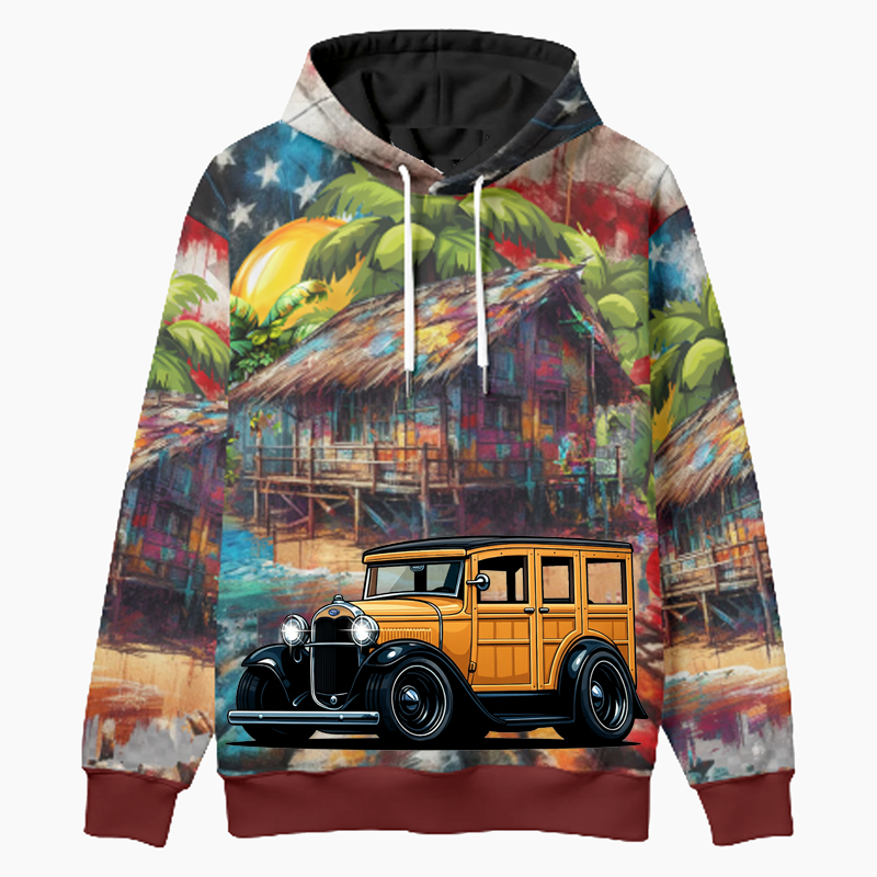 200002 (XX) Woodie Hoodie - Patriotic