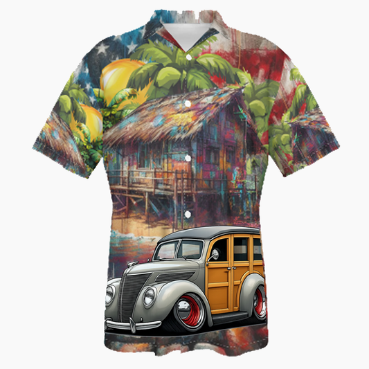200003 (XX) Hawaiian Shirt - Patriotic