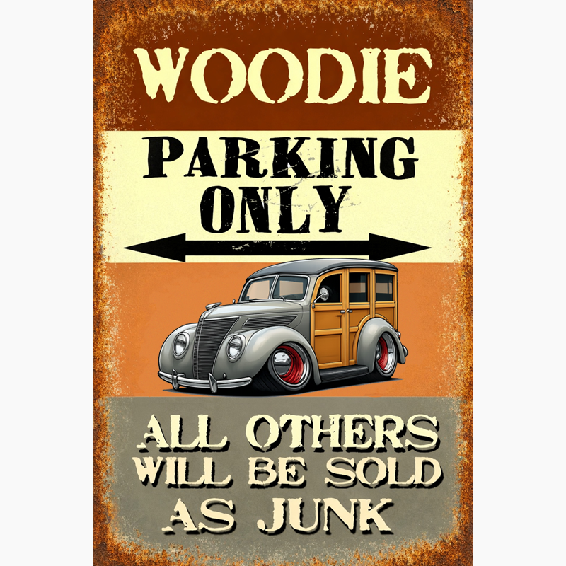 200003 (XX) Sign - Woodie Parking Only II