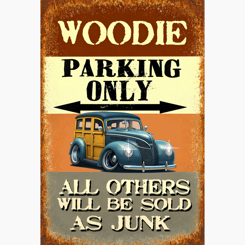 200004 (XX) Sign - Woodie Parking Only II