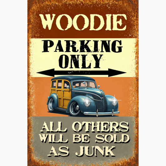 200004 (XX) Sign - Woodie Parking Only II