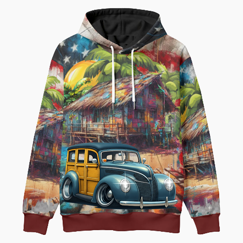 200004 (XX) Woodie Hoodie - Patriotic