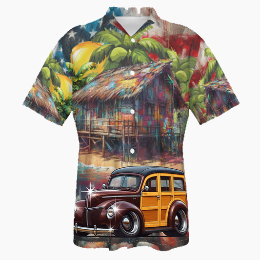 200005 (XX) Hawaiian Shirt - Patriotic
