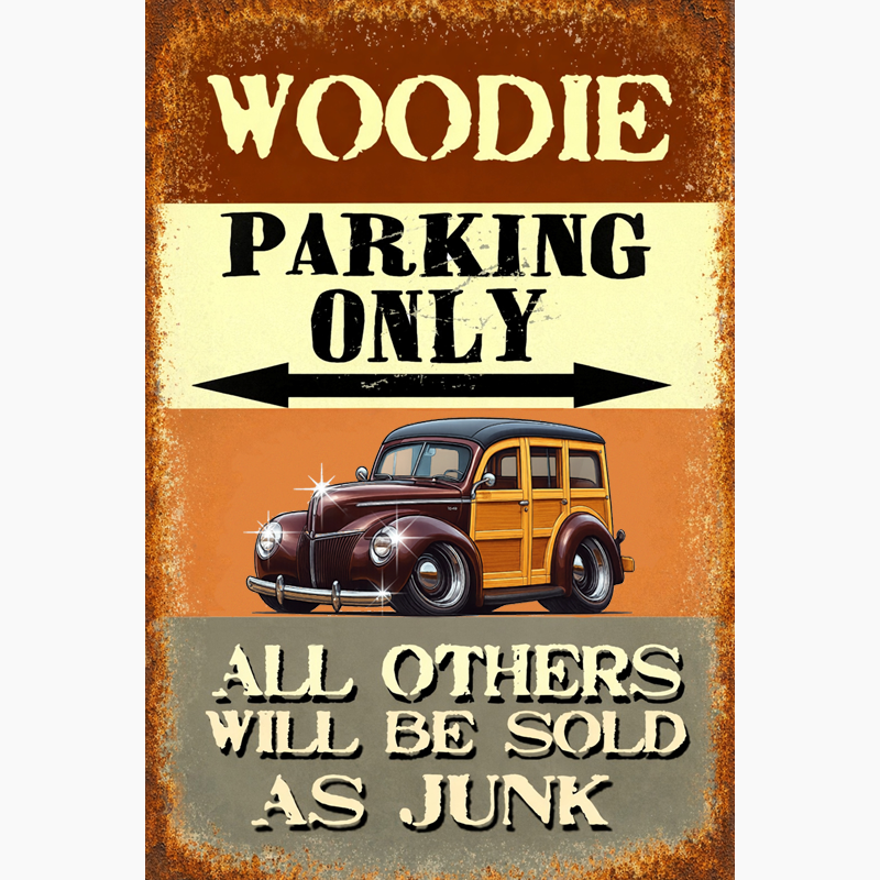 200005 (XX) Sign - Woodie Parking Only II