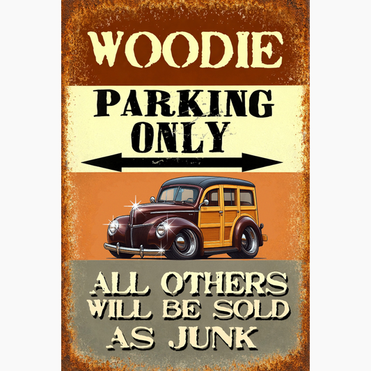 200005 (XX) Sign - Woodie Parking Only II