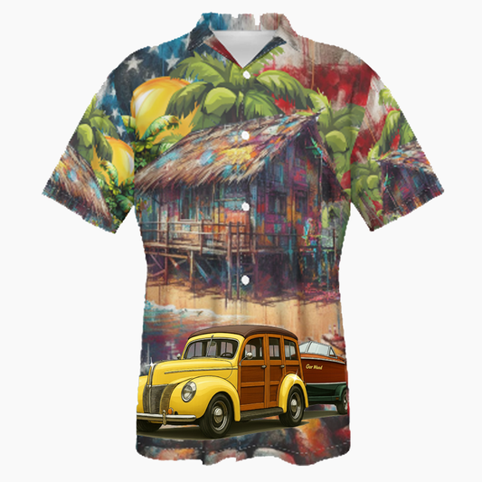 200006 (XX) Hawaiian Shirt - Patriotic