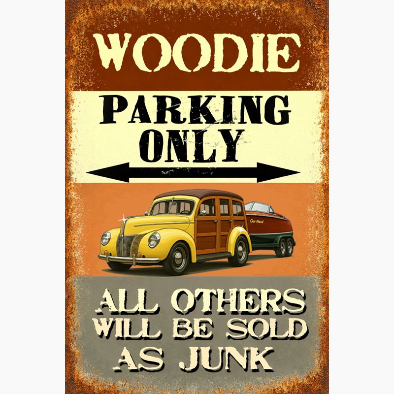 200006 (XX) Sign - Woodie Parking Only II
