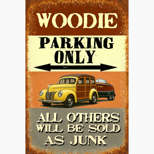 200006 (XX) Sign - Woodie Parking Only II
