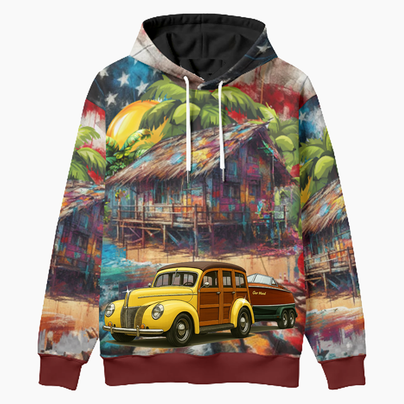 200006 (XX) Woodie Hoodie - Patriotic