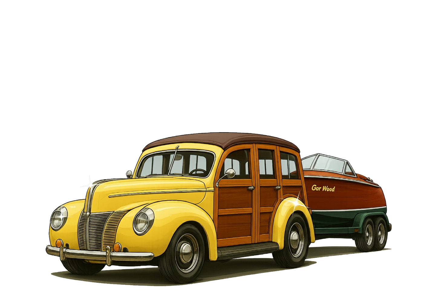 200006 (XX) T-Shirt - Tropical Woodie