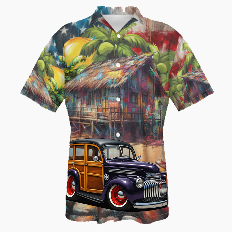 200007 (XX) Hawaiian Shirt - Patriotic
