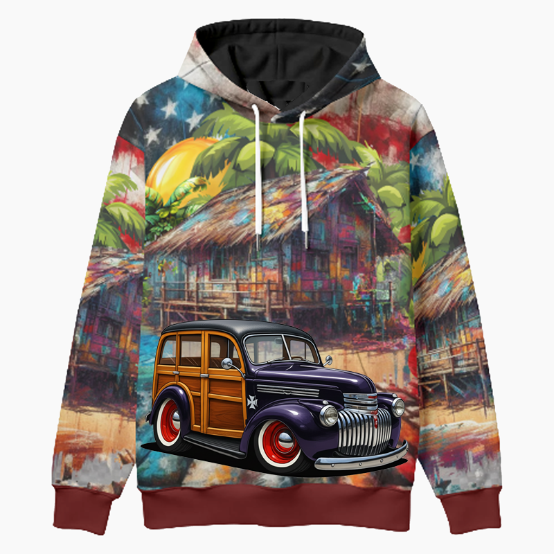 200007 (XX) Woodie Hoodie - Patriotic