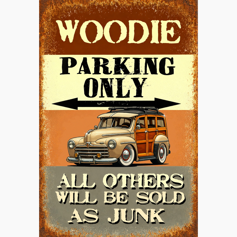 200008 (XX) Sign - Woodie Parking Only II