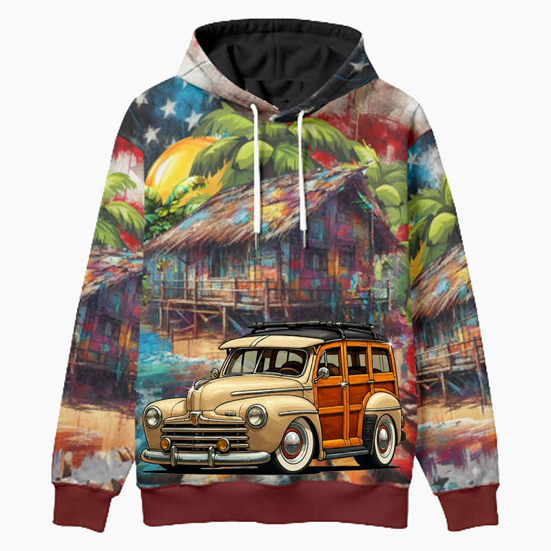 200008 (XX) Woodie Hoodie - Patriotic