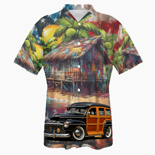 200009 (XX) Hawaiian Shirt - Patriotic