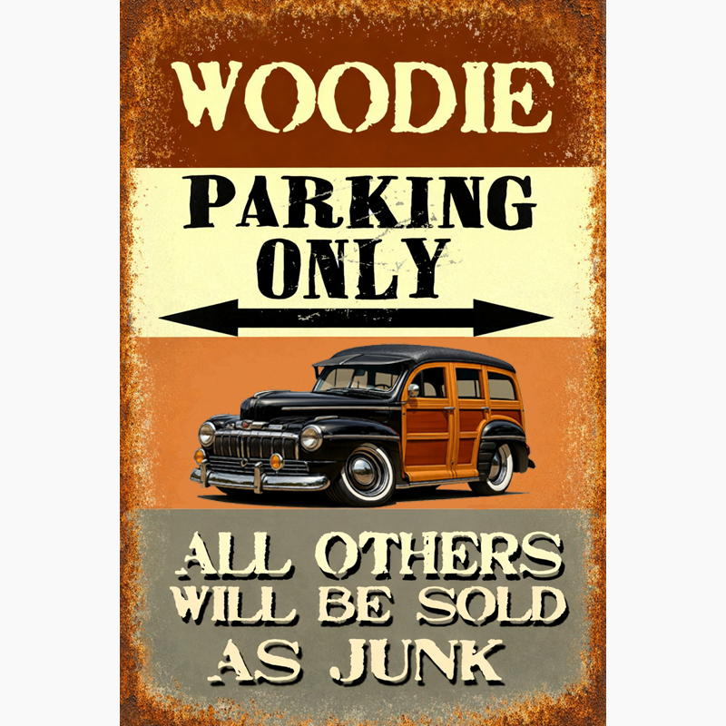 200009 (XX) Sign - Woodie Parking Only II