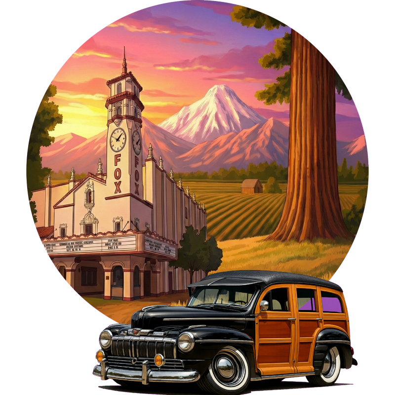 200009 (XX) Sign - WnV Round Cutout – RoadTripGraphics