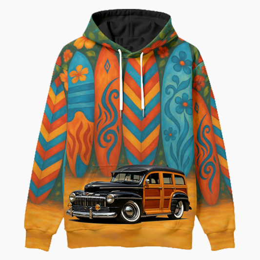 200009 (XX) Woodie Hoodie - Surfboard
