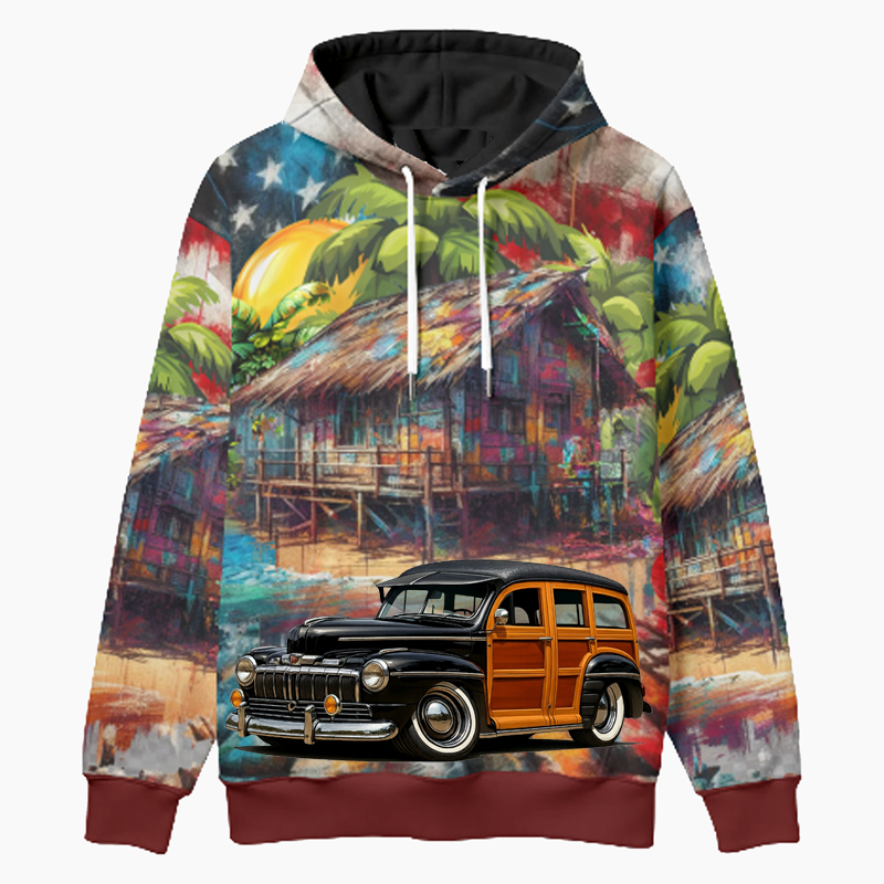 200009 (XX) Woodie Hoodie - Patriotic