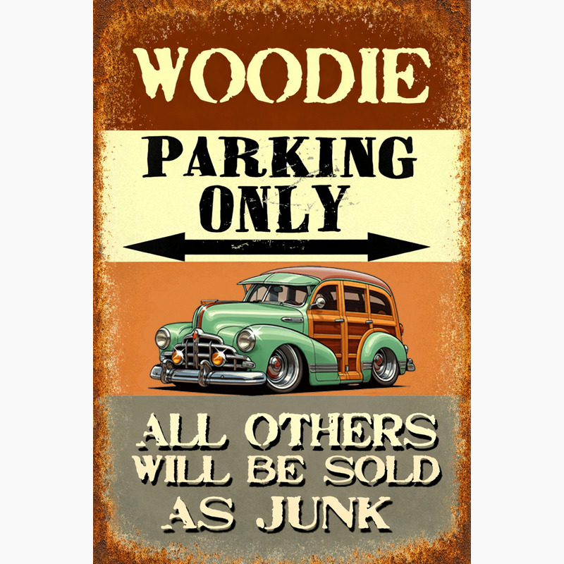 200010 (XX) Sign - Woodie Parking Only II