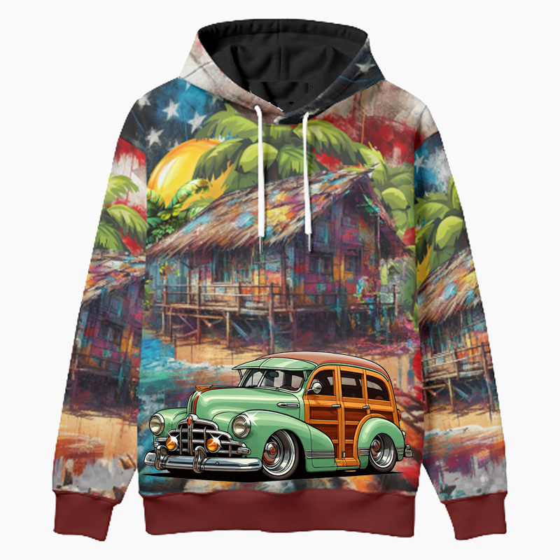 200010 (XX) Woodie Hoodie - Patriotic