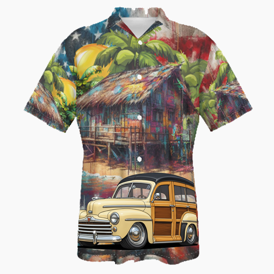 200011 (XX) Hawaiian Shirt - Patriotic