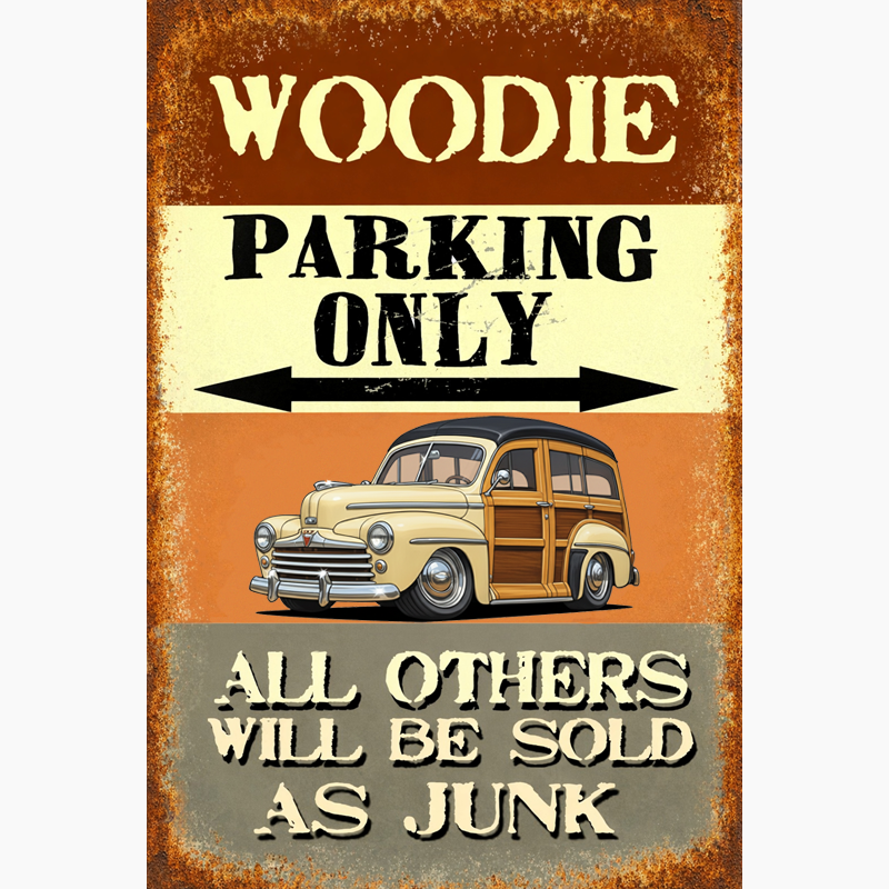 200011 (XX) Sign - Woodie Parking Only II