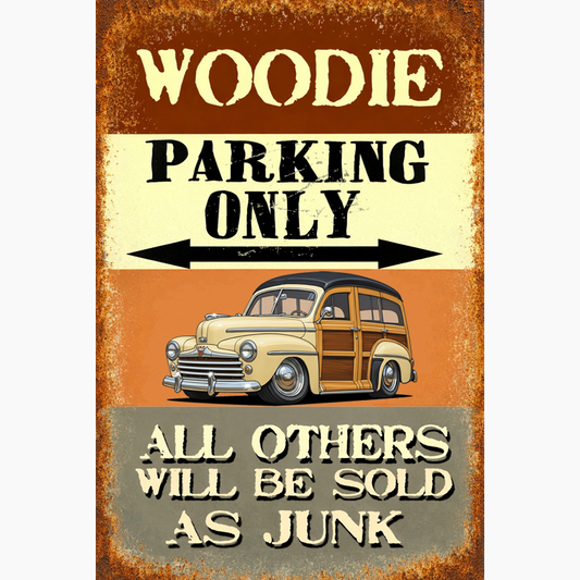 200011 (XX) Sign - Woodie Parking Only II