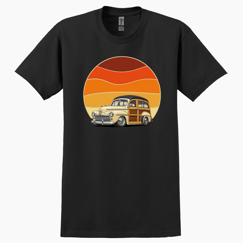 200011 (XX) T-Shirt - Woodie Sunrise