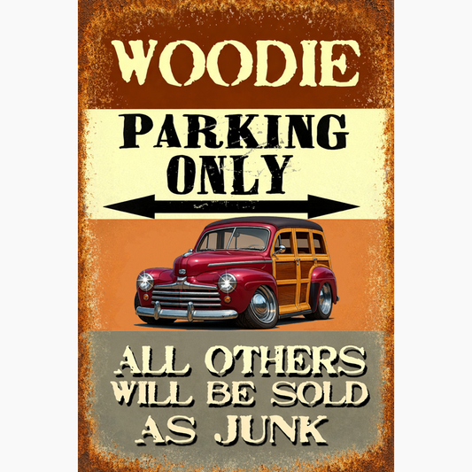 200012 (XX) Sign - Woodie Parking Only II