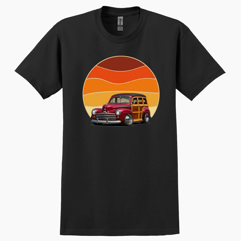 200012 (XX) T-Shirt - Woodie Sunrise