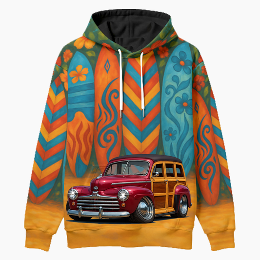 200012 (XX) Woodie Hoodie - Surfboard