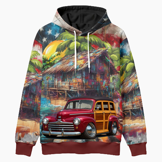 200012 (XX) Woodie Hoodie - Patriotic