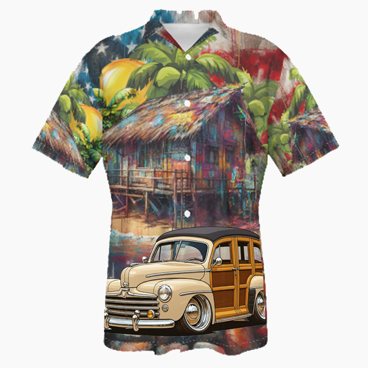 200013 (XX) Hawaiian Shirt - Patriotic