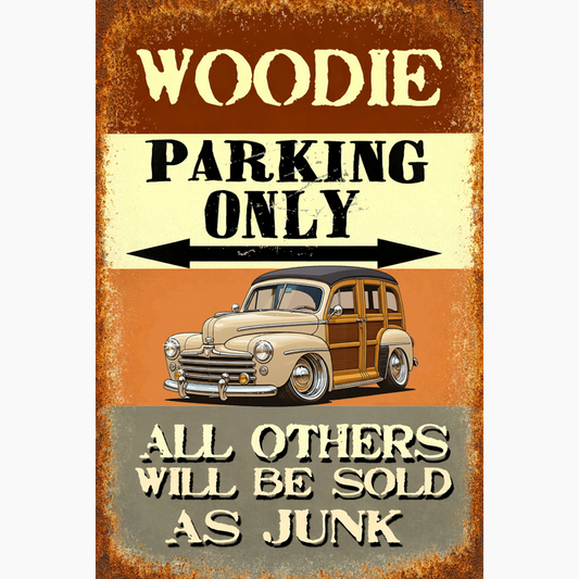 200013 (XX) Sign - Woodie Parking Only II