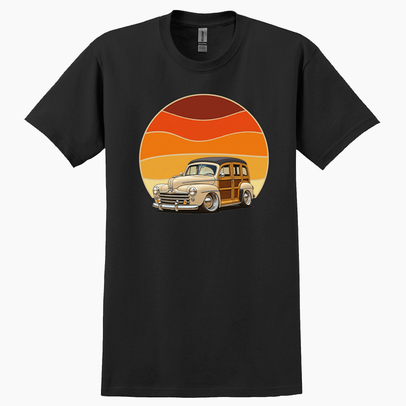 200013 (XX) T-Shirt - Woodie Sunrise