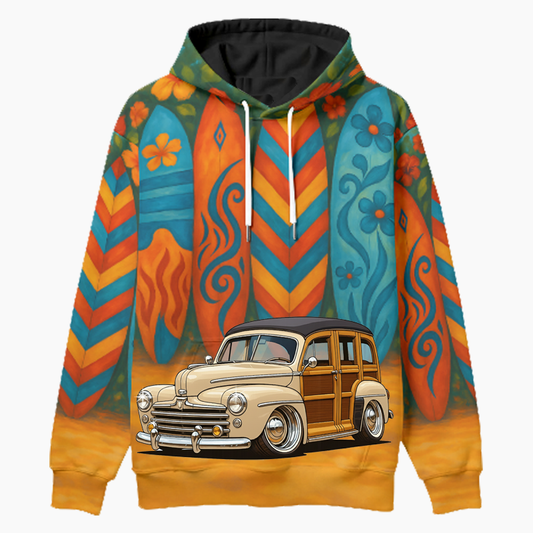 200013 (XX) Woodie Hoodie - Surfboard