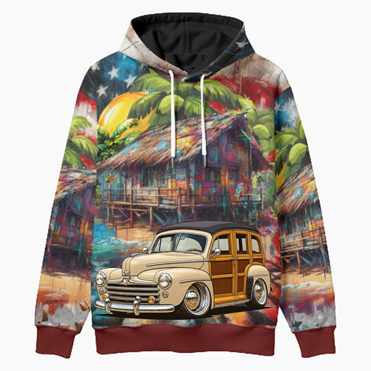 200013 (XX) Woodie Hoodie - Patriotic