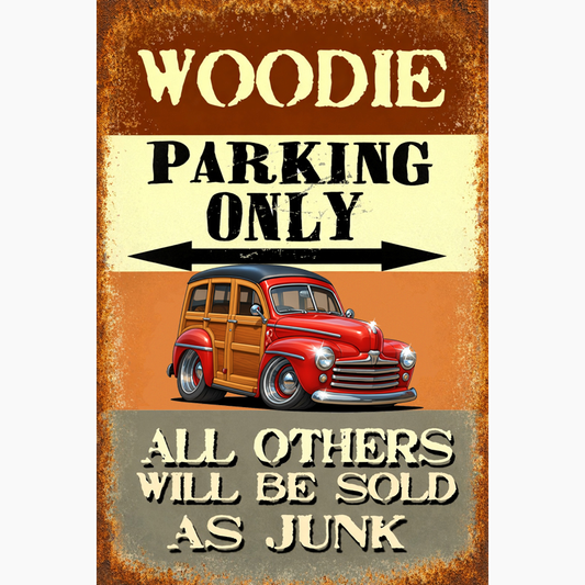 200014 (XX) Sign - Woodie Parking Only II