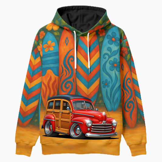 200014 (XX) Woodie Hoodie - Surfboard