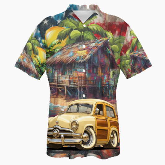 200015 (XX) Hawaiian Shirt - Patriotic