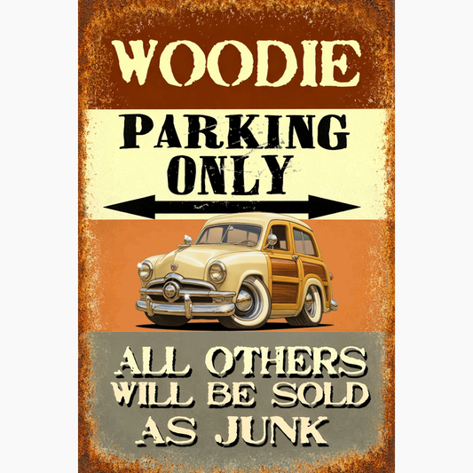 200015 (XX) Sign - Woodie Parking Only II
