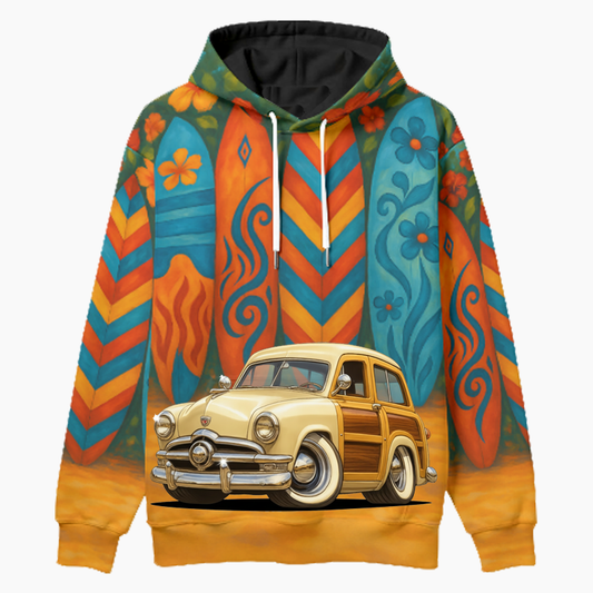 200015 (XX) Woodie Hoodie - Surfboard