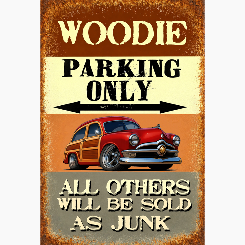 200016 (XX) Sign - Woodie Parking Only II