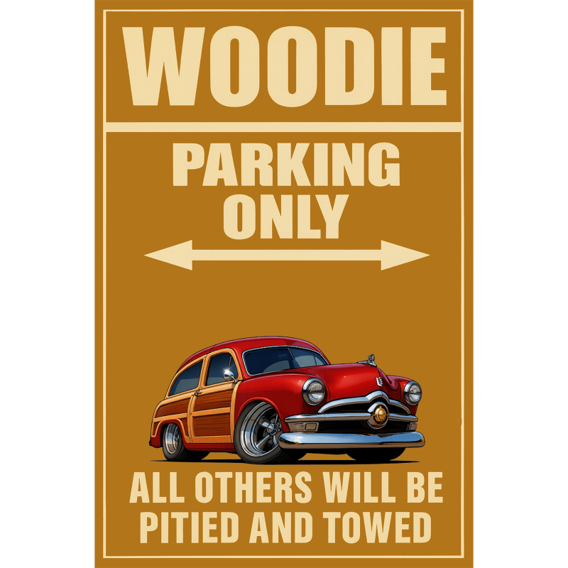 200016 (XX) Sign - Woodie Parking Only