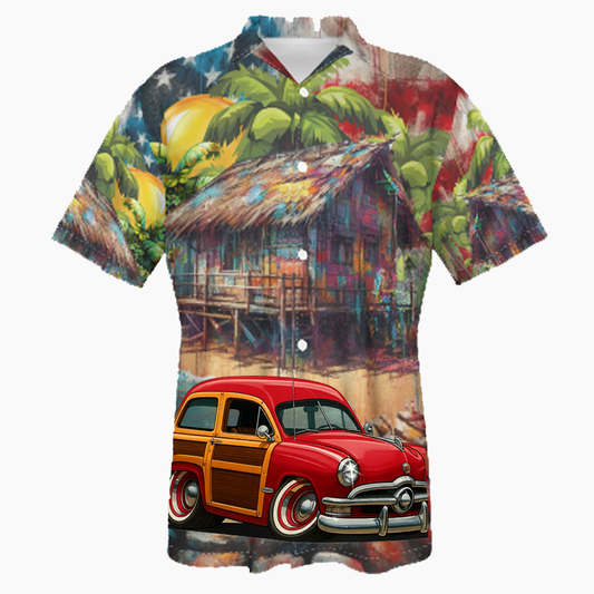 200018 (XX) Hawaiian Shirt - Patriotic